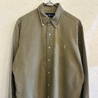 90s Ralph Laulen Cotton Silk Shirt M