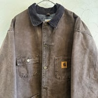 90s Carhartt Chore coat X-large brown