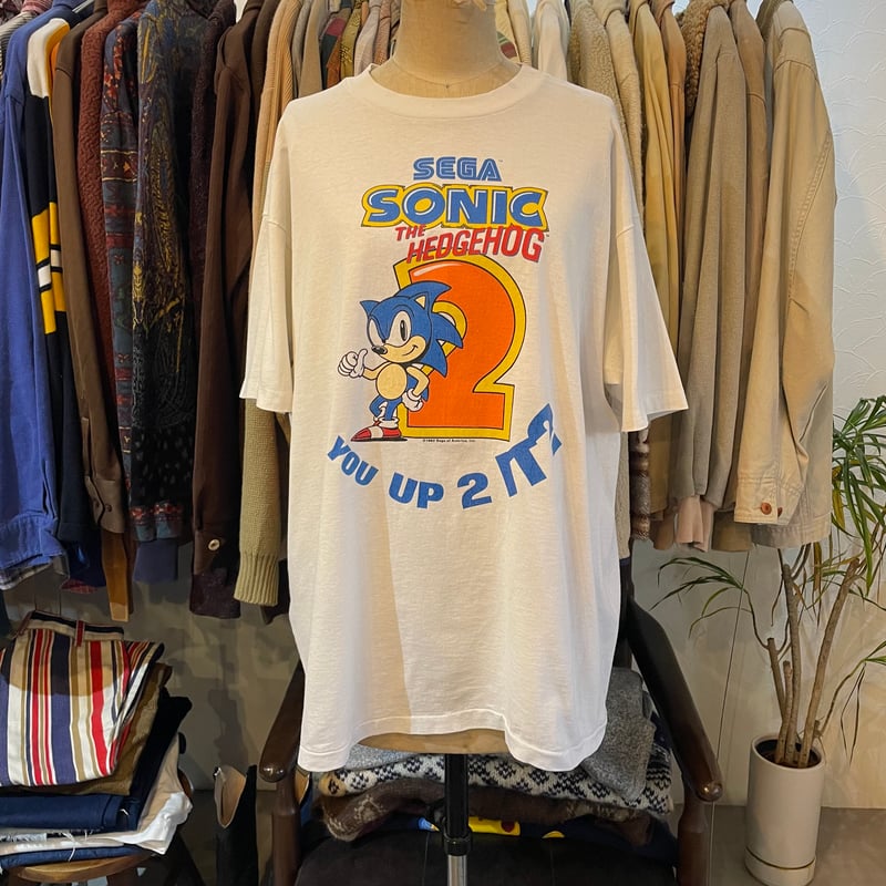 90s SEGA SONIC The Hedgehog 2 T-shirt XL | cliq 90s SEGA SONIC The Hedgehog 2 T-shirt XL | cliq