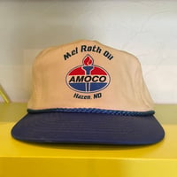 90s Mel Roth Oil AMOCO Hazen, ND スナップバックCap