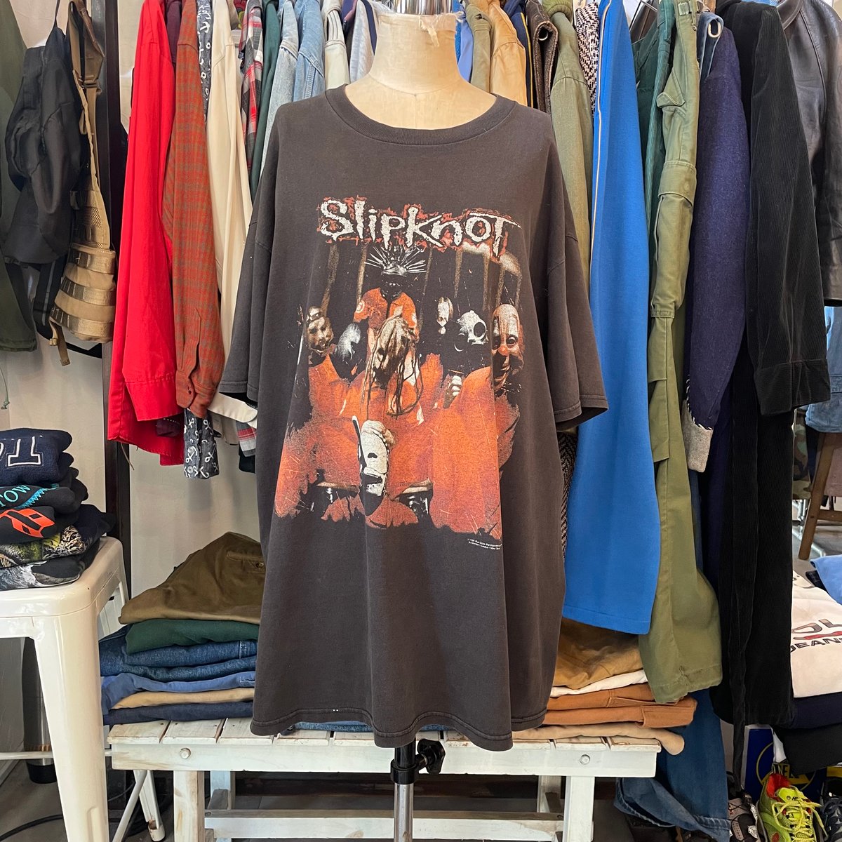 1999 Slipknot T-shirt XL Bluegrape Delta | cliq 1999 Slipknot T-shirt XL Bluegrape Delta | cliq