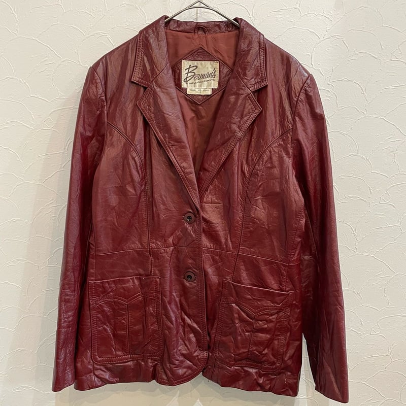 70s~ Berman's Leather Jacket 16 | clique vintag