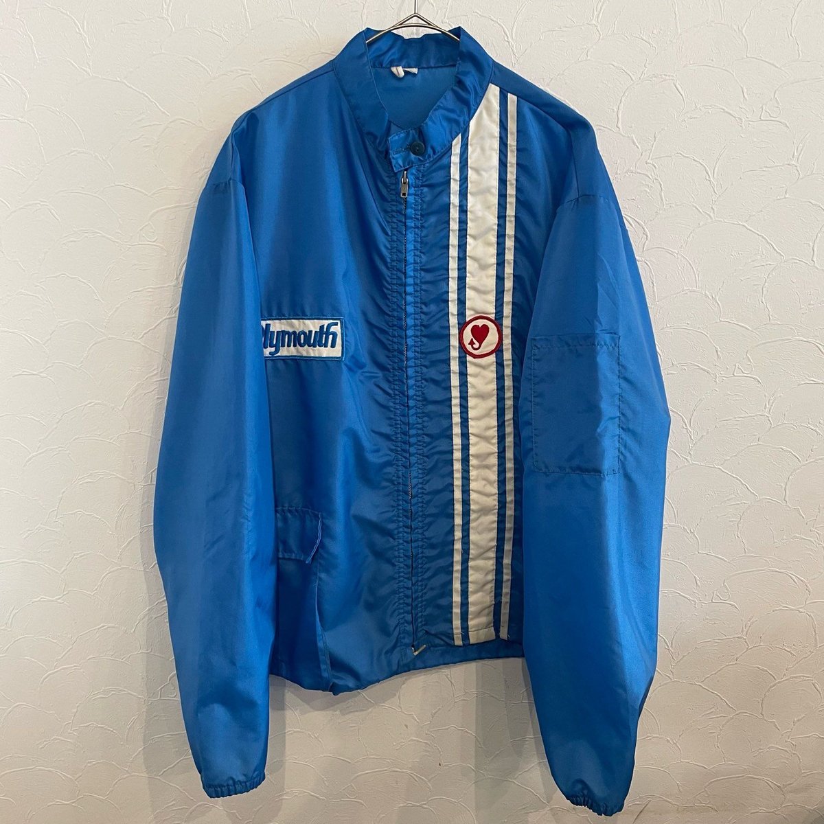 70s American Jac Racing Jacket ジップアップ 希少 70s Sir Jac Racing Jacket 