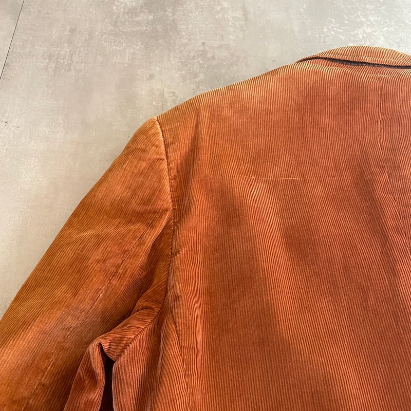 60s70s Corduroy Tailored Jacket 40R Euro | cliq