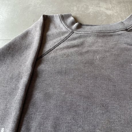 80s Tultex Raglan Sweat 炭黒