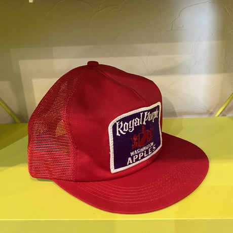 70s~80s Royal Purple メッシュスナップバックCap