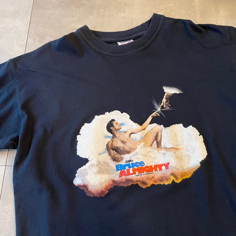 【激レア美品】Bruce Almighty （ブルースオールマイティTシャツ） Jim Carrey ジムキャリー 2003年 ブルースオールマイティ T