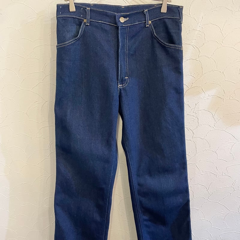 80s Lee 212-2046 Denim Pants Bootcut 濃紺 made in