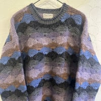 80s Mohair knit sweater S