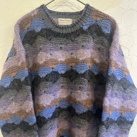 80s Mohair knit sweater S