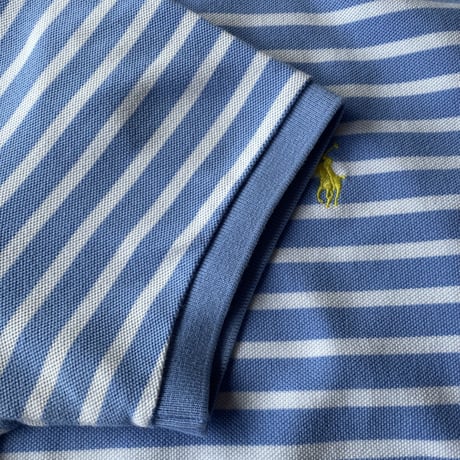 Polo by Ralph Lauren Border Design Polo Shirt L