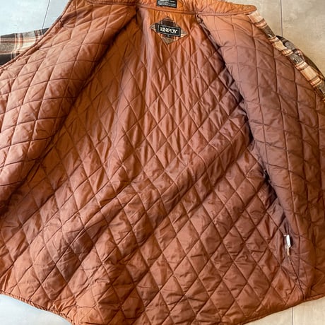 80s~ ENVOY Acrylic Flannel Shirt L