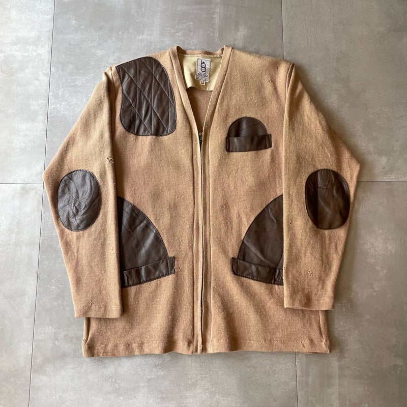 60s bob allen Shooting Zip Up Cardigan 46 | cli