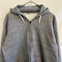 70s80s Double Face Zip up Hoodie Thermal