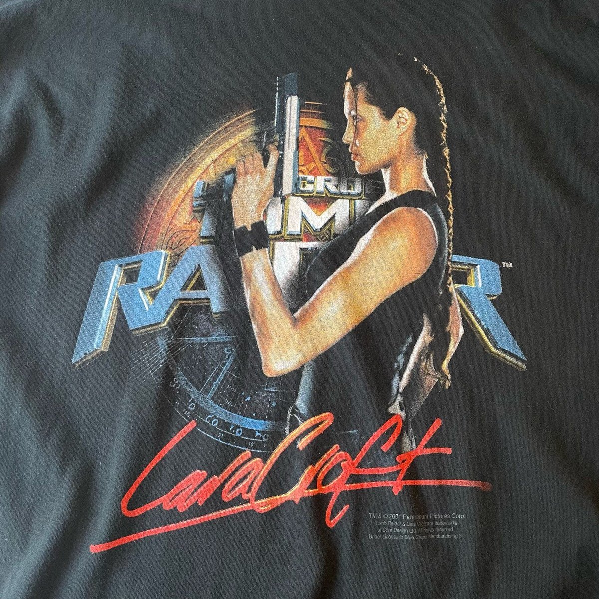 Tomb Raider 2001 T-shirt XL | clique vintage&us