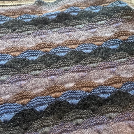 80s Mohair knit sweater S