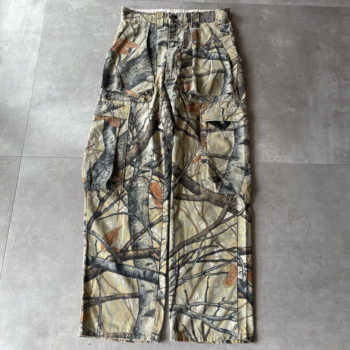 90s~ SKYLINE CAMO Apparition Cargo Pants W80 | 
