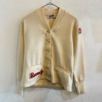 60s 1969 Coleman “Beverly” Wool Letter Cardigan