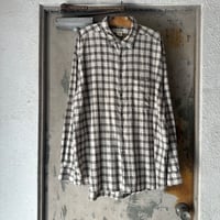 90s Banana Republic Flannel Shirt XL ブラウン