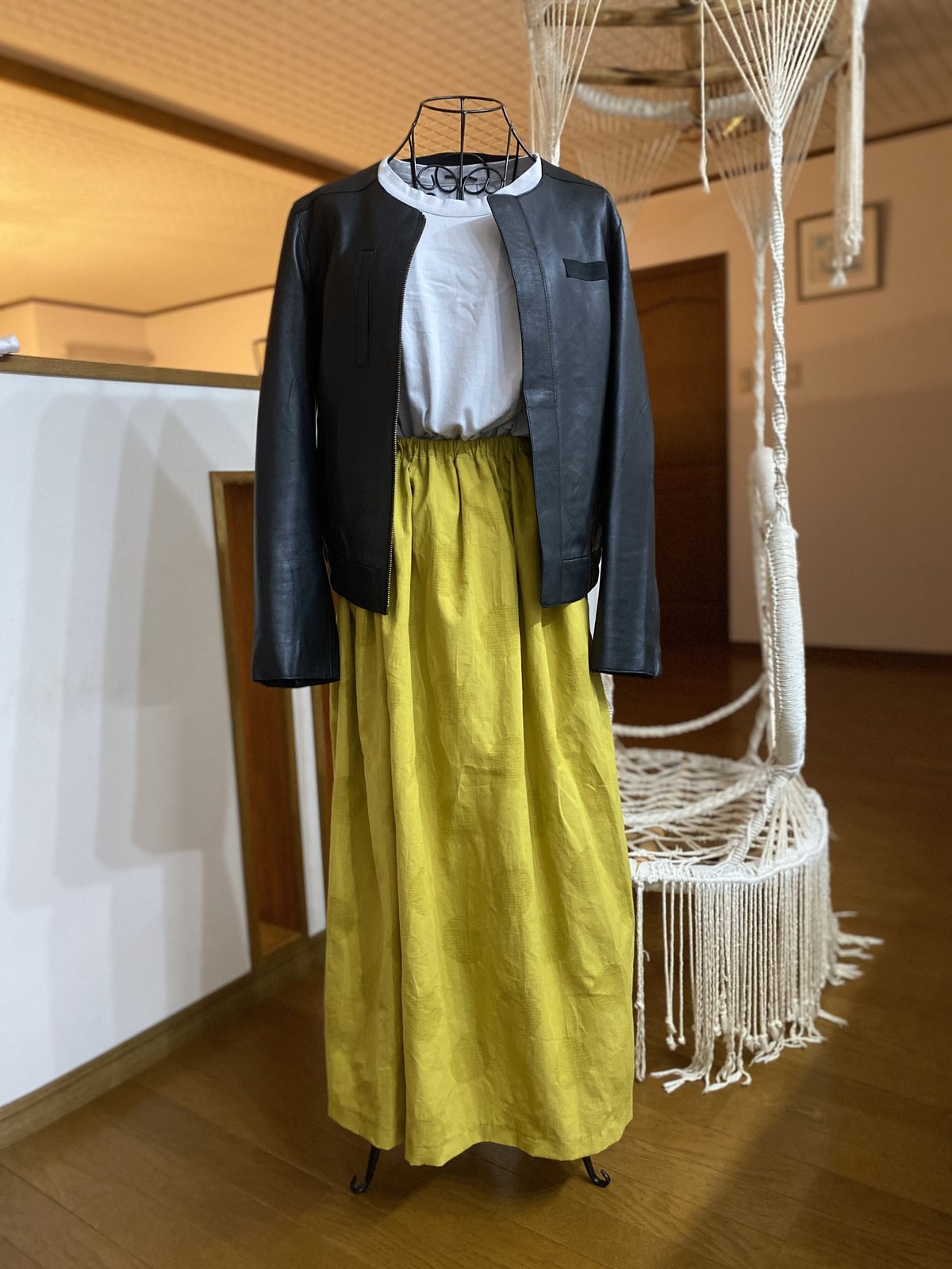 オーダーストップ！！ねこさんポッケのギャザーたっぷりスカート☆ハンドメイド☆ オーダーストップ！！ねこさんポッケのギャザーたっぷりスカート