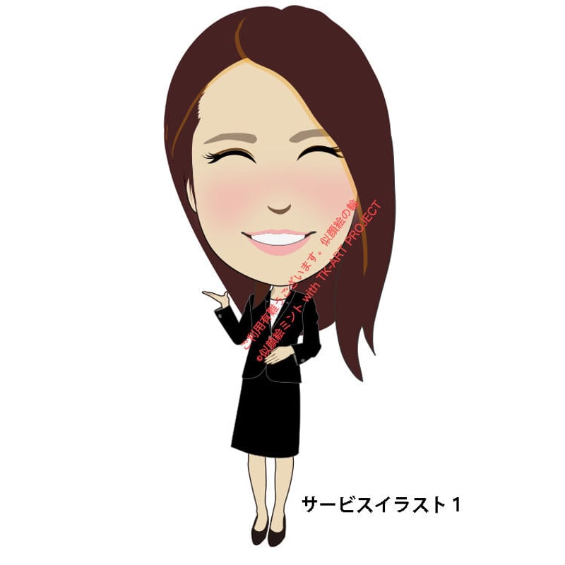 【N03172S2ZVVG11J2E さま専用似顔絵】 似顔絵 | GALLERY YUSA