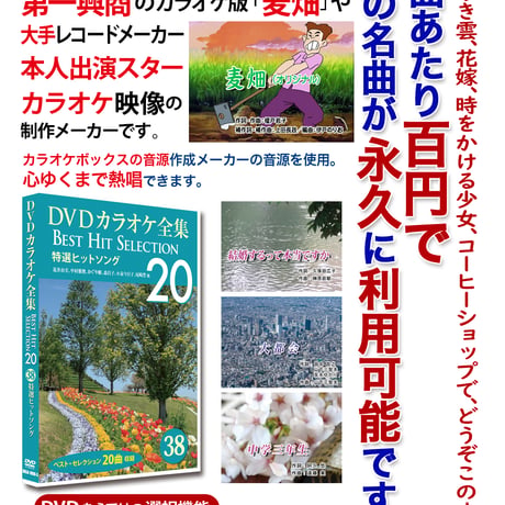 CATEGORY Best Hit Selection 20 (単品) | DVD STORE