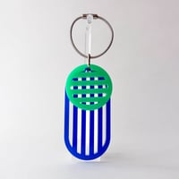 dog tag key charm