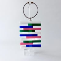 mosaic key charm