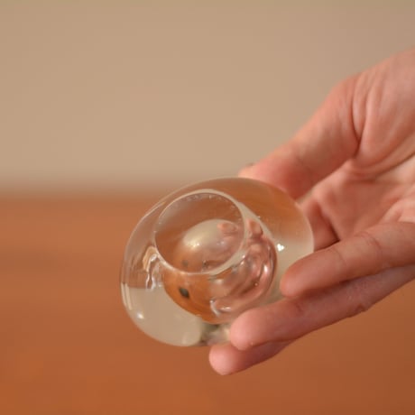 Glass Heart Vase  / Timo Sarpaneva (1957)