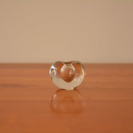 Glass Heart Vase  / Timo Sarpaneva (1957)