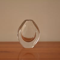 Orrefors bud vase / Sven Palmqvist(1970)
