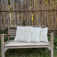 ヤオ族の刺子クッションカヴァー  【Chiang mai / Thai land】