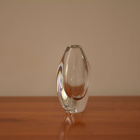 Orrefors bud vase / Sven Palmqvist(1970)