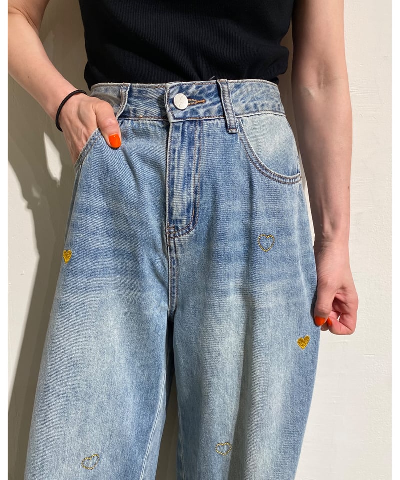 ポリーヌブロー)ハートデニム/77052 | sarah.lownds onlineshop
