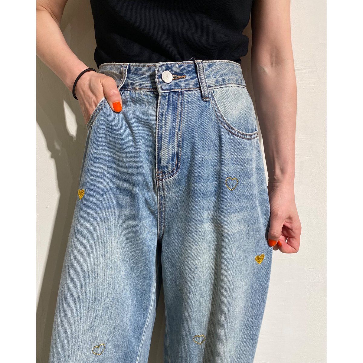 ポリーヌブロー)ハートデニム/77052 | sarah.lownds onlineshop