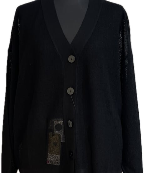 (RICHE)バックロゴシアーカーディガン/32817Z-2