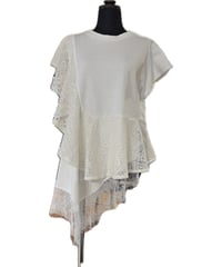(Eito stan)アシンメトリーレースtops/E10434N