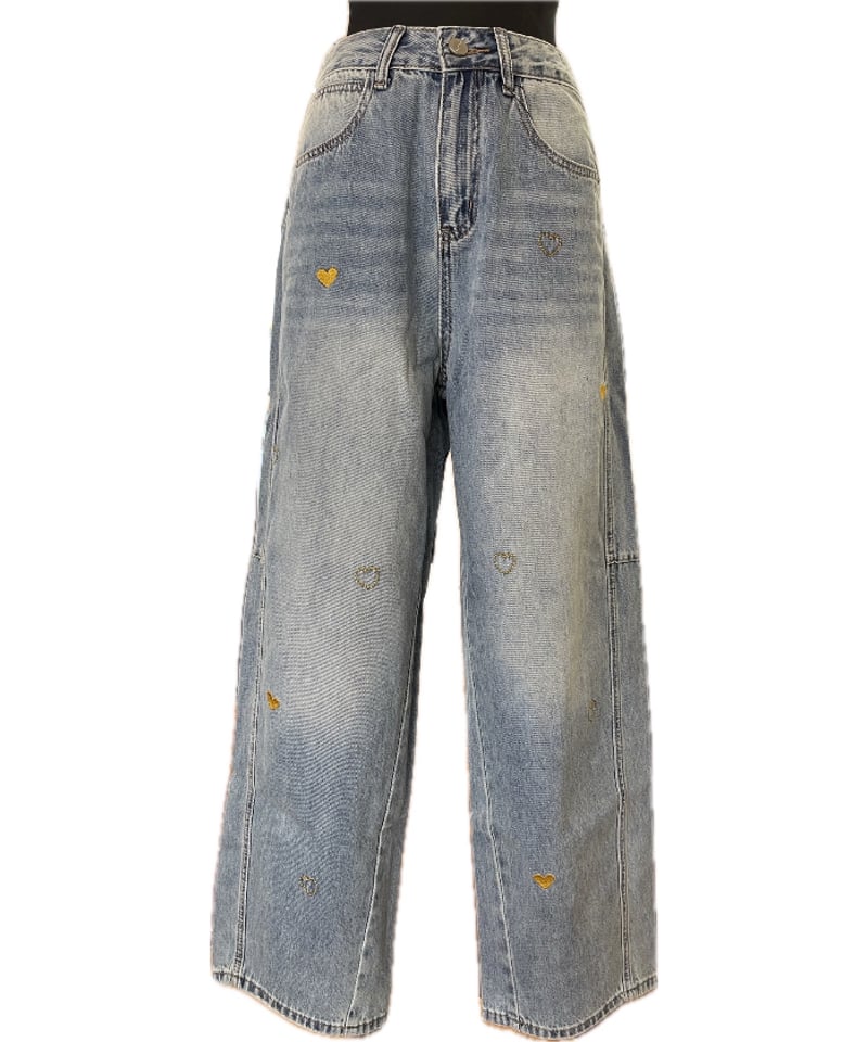 ポリーヌブロー)ハートデニム/77052 | sarah.lownds onlineshop