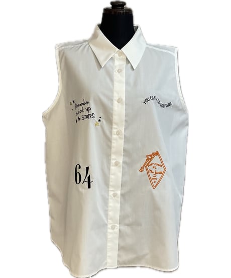 (ROSIEE)マルチグラフィックスリーブシャツ/R832703
