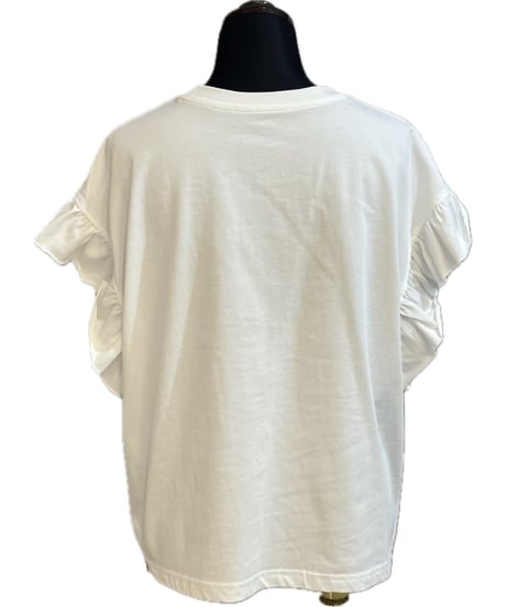 (Dignite collier)フリルTシャツ/80268384(¥8690)