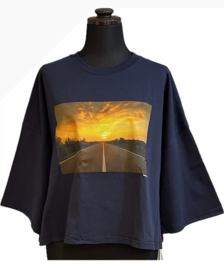 (PASSIONE)プリントボックスTシャツ/626456