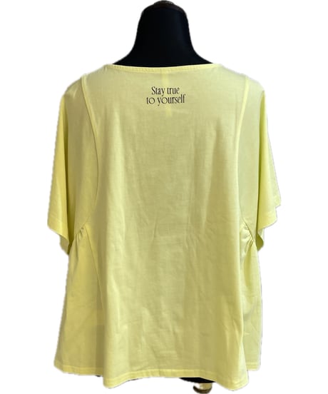 (Dignite collier)ドルマンバックポイントロゴTシャツ/80268326(¥9790)