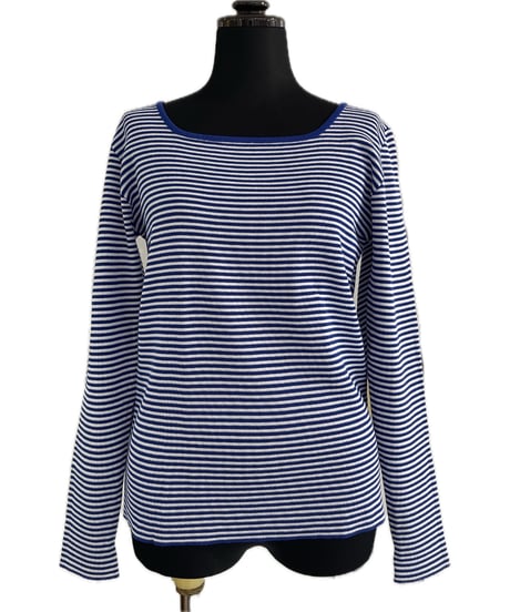 (CLOCHE)スクエアネックリブニットトップス/612-85510(¥7150)