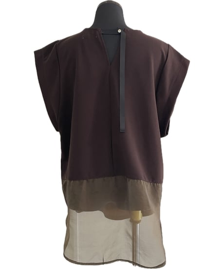 (Eite stan)裾シアートップス/E10415M