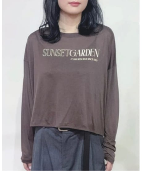 (PRIORITY)シアーロゴTシャツ/P67050HW