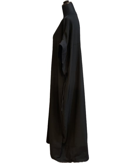 (Dignite collier)サイドリボンスタンドカラーロングワンピ/80268394