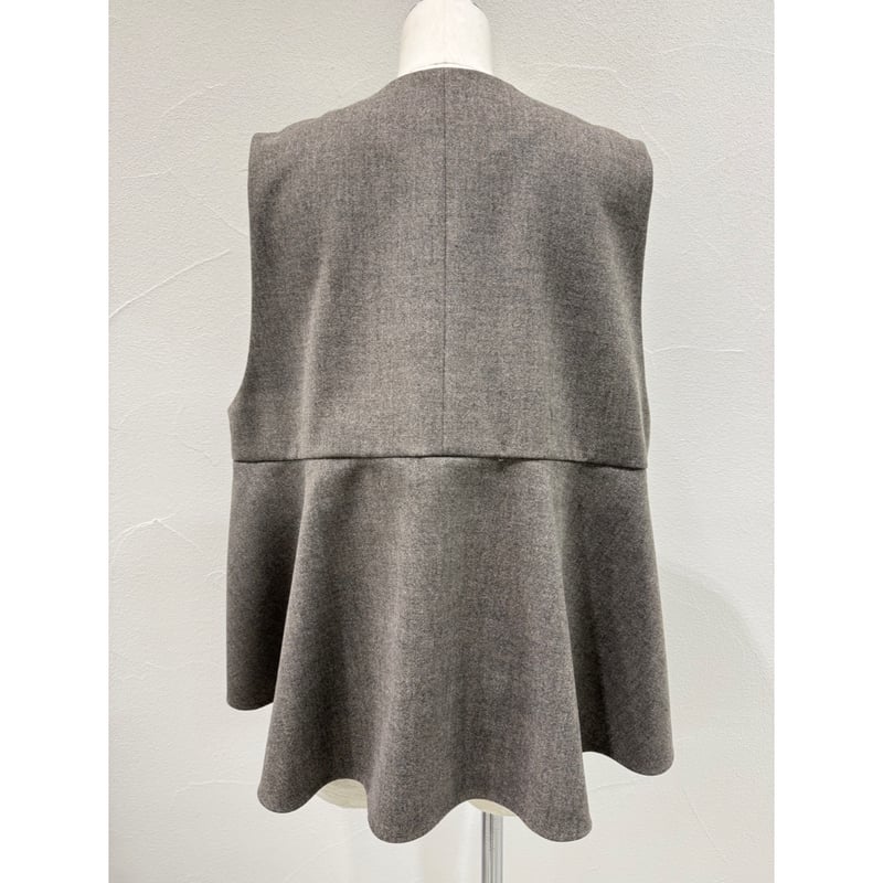 rino　CYAN TOKYO フラノZIPフレアジレ CYAN TOKYO（シアン トーキョー） フラノ ZIPフレアジレ