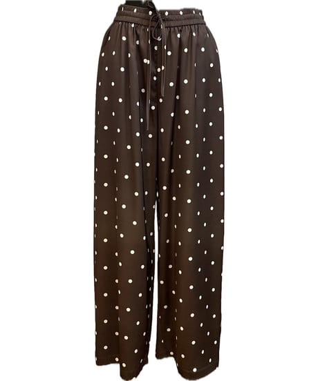 (CICCIO)シルキードットパンツ/6-13077