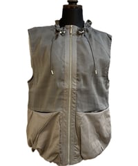 (Palm riche)シアー切り替えバルーンベスト/32610F-2(¥13200)