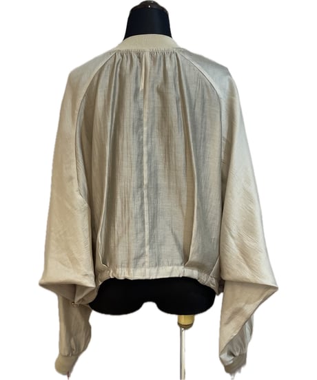 (Dignite collier)サテングロップドミリタリーブルゾン/80267214(¥16500)